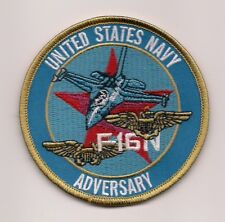USN F-16N FALCON NAVY ADVERSARY patch picture