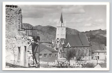 RPPC Virginia City, Nevada, Saint Mary's In The Mountains, Real Photo Card A791 picture