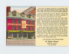 Postcard Union Oyster House 41 Union Street Boston Massachusetts USA picture
