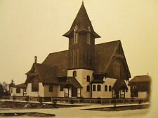 EARLY 1900'S. HOQUIAM, WASHINGTON. FIRST PRESBYTERIAN CHURCH. POSTCARD J6 picture