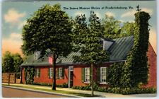 Postcard - The James Monroe Shrine at Fredericksburg, Virginia picture