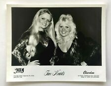 1980s Two Hearts Press Promo Photo Country Girl Group Band Blonde Singers picture