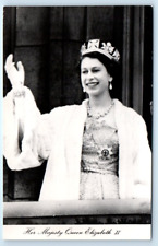 TUCK RPPC H.M. Majesty Queen Elizabeth II Portrait ENGLAND UK Postcard picture