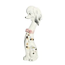 Vintage Wales Japan Ceramic MCM Long Neck Hand Painted Collectible Dog Figurine  picture