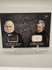2021 Historic Presidential DNA John Quincy Adams Andrew Jackson HAIR SAMPLE /40 picture