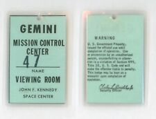 NASA GEMINI-era Mission Control Center Viewing Room badge picture