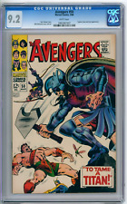 Avengers 50 CGC Graded 9.2 NM- White Marvel Comics 1968 picture