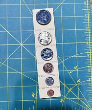 Vintage Indian Head Buffalo Nickel Style Buttons picture