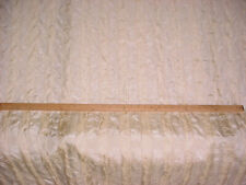 11-7/8Y LEE JOFA / KRAVET TUFTED CHAMPGANE GOLD FAUX SILK UPHOLSTERY FABRIC picture
