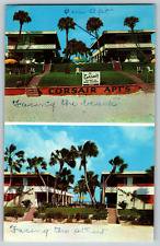 Daytona Beach, Florida - Corsair Apartments - Vintage Postcard - Unposted picture