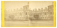 Headquarters of Paris, ruins of the Palais des Tuileries, ca.1871, stereo print vintage s picture