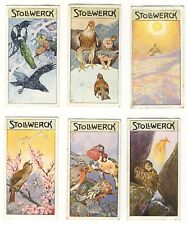 Stollwerck 1906 Group 370 The Bird of Paradise set of 6 cards G-VG picture