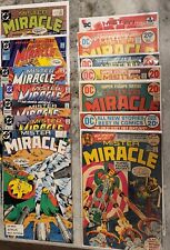 1970s Mister Miracle DC Mixed Comic Book W/ Keys #7 #9 Lot of 14 Issues picture