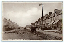 c1920's Beach Road Cleveleys Thornton-Cleveleys England Horse Carriage Postcard picture