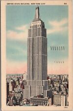 NEW YORK CITY Linen Postcard 