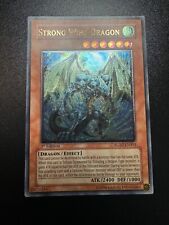 YUGIOH STRONG WIND DRAGON ULTIMATE RARE 1ST EDITION NEAR MINT RGBT-EN001 picture