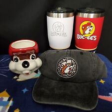 *Buc-ees Set* Sculpted 3D Beaver Mug, 20 oz Yukon Stainless Steel Tumblers, Hat picture