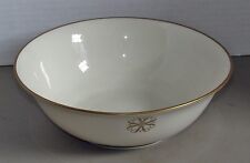 Lenox Ivory With Gold Rim Avon 1980 Commemorative Award Serving Bowl 9 1/4 Inch picture