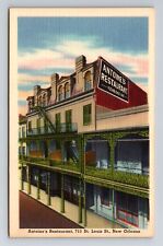 New Orleans LA-Louisiana, Antoine's Restaurant Vintage Souvenir Postcard picture