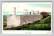 Crown Point NY-New York, Panoramic Crown Point Ruins, Antique Vintage Postcard picture