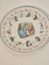 Wedgwood Peter Rabbit 8in Plate Beatrix Potter Alphabet Plate picture