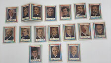 AMERICAN PRESIDENTS 1974 VISUAL PANOGRAPHICS * INCOMPLETE SET* of 17 CARDS picture