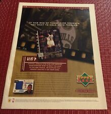 1997-98 Upper Deck Print Ad Poster Art (Frame Not Included) picture