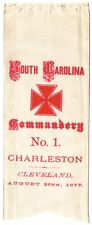 South Carolina Commandery No. 1. Charleston, Cleveland August 28th, 1877 picture