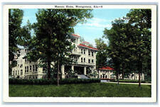 c1930's Masonic Temple Montgomery Alabama AL Vintage Unposted Postcard picture