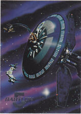 BABYLON 5 1995 FLEER SKYBOX ULTRA SPACE GALLERY INSERT CARD SG4 Earth Force One picture