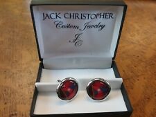 Eastern Yacht Club Marblehead MA Cufflinks by Jack Christopher in original box picture