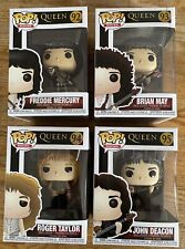 Queen Funko Pop Lot Of 4 #92 # 93 #94 #95 Brand New Mercury May Taylor Deacon picture