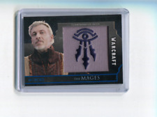 2016 Topps Warcraft The Mages Moroes Alliance Blue Commemorative Patch 33/50 picture