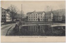 Noble and Cooley Drum Factory Granville Massachusetts Collotype Postcard picture