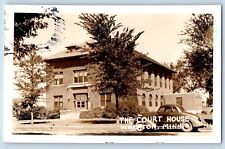 Wheaton Minnesota MN Postcard RPPC Photo The Court House Building 1942 Vintage picture