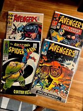 Amazing Spider-Man #60 King pin & Silver Age 4 Comic Lot Plus Avengers picture