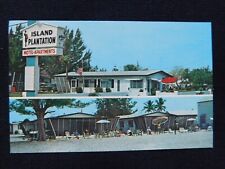 Holmes Beach Florida~ Island Plantation & Manor~ vintage postcard picture