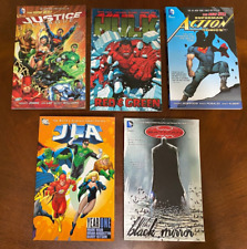 5 DC and Marvel Graphic Novels Paperback Comics picture