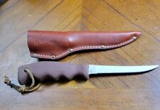 VTG Pre Date Code Buck USA 125 Fixed Blade Fishing Fillet Knife NICE  picture