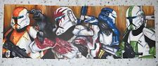 Star Wars PSC Sketch 4 Card Panel Unknown Delta Squad Scorch Boss Fixer Sev picture