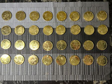 DISNEY WORLD 50th ANNIVERSARY GOLD COINS MEDALLIONS SOLD OUT MICKEY MOUSE picture
