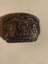 United Mine Workers of America (UMWA)1986 Atlanta Convention Belt Buckle #387 picture