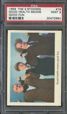 1959 FLEER THE 3 STOOGES #78 GOOD HEALTH-FUN PSA 9 *DS15260 picture