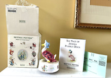 Beatrix Potter Jemima Puddle-Duck Music Box & Book Gift Set Schmid NEW picture