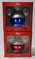 Hallmark Disney Mickey Icon  Christmas Ornament Red & Blue picture