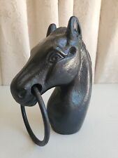Cast Iron Horse Head Hitching Post 8