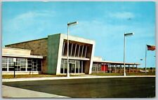 Vtg Indiana IN Glass House Restaurants Toll Road 1950s View Postcard picture