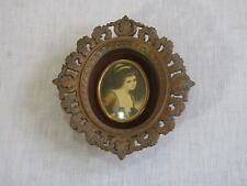 Vtg A Cameo Creation Lady Hamilton by George Romney Framed Cameo rr picture