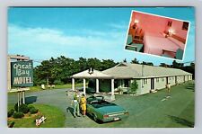 Falmouth MA-Massachusetts, Great Bay Motel Of Falmouth, Vintage Postcard picture