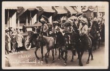 RPPC  Indian Chiefs  Pendleton Round Up  Native American Postcard    picture